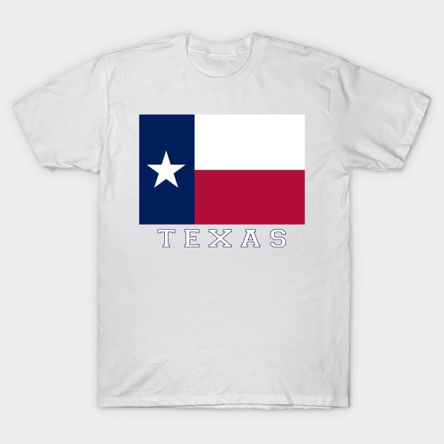 Texas Flag T-Shirt by Ramirelli